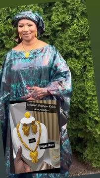 Miniaturebillede: Ngal Pirr  Long Necklace set 