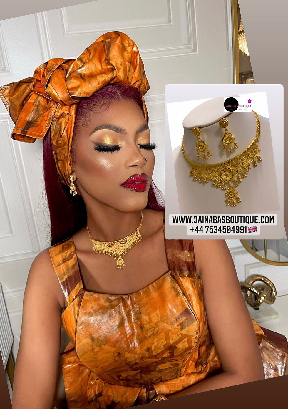 Miniaturbild: Gold Plated Choker set