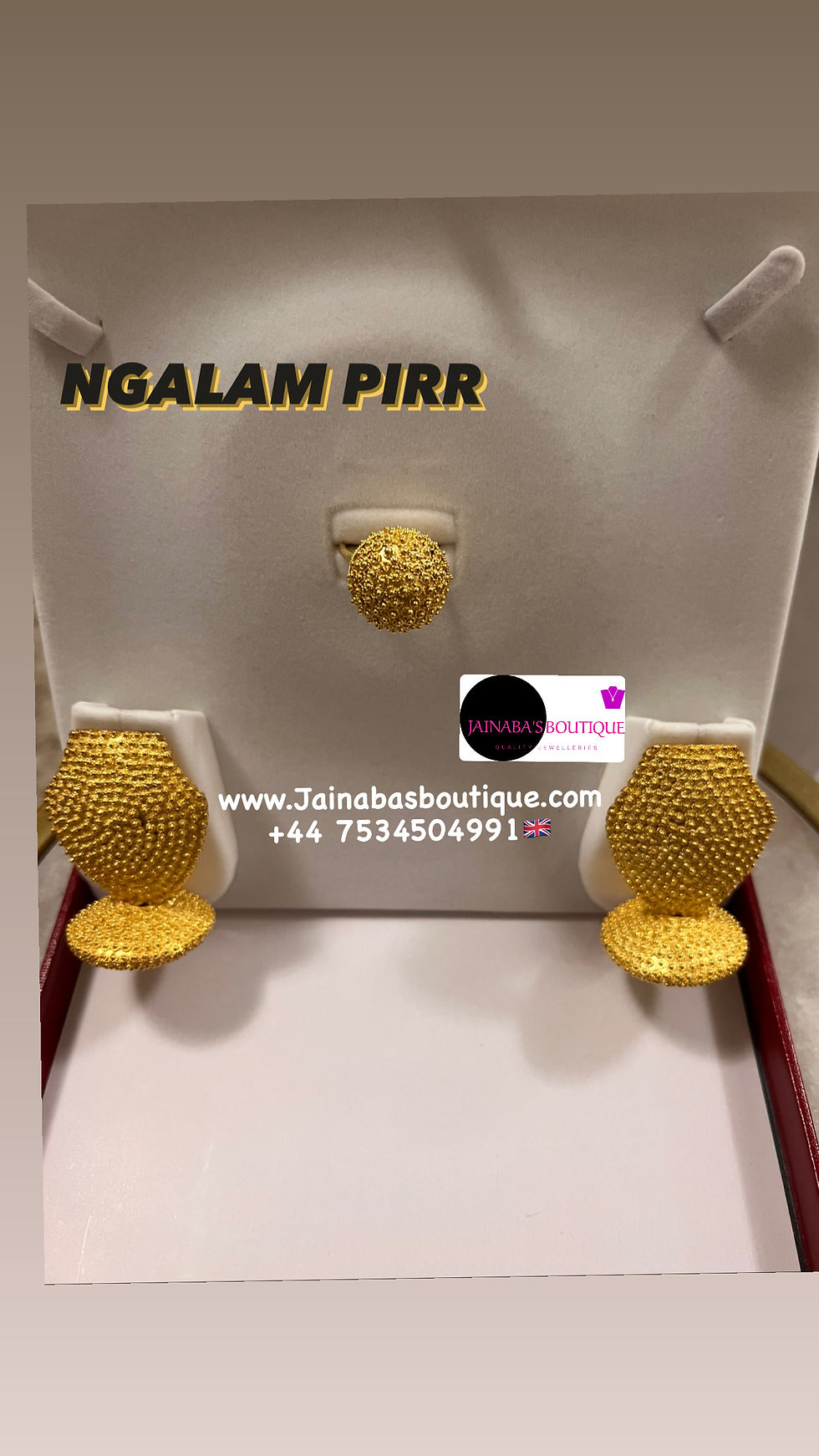 Thumbnail: Ngal Dangle Drop Earrings only