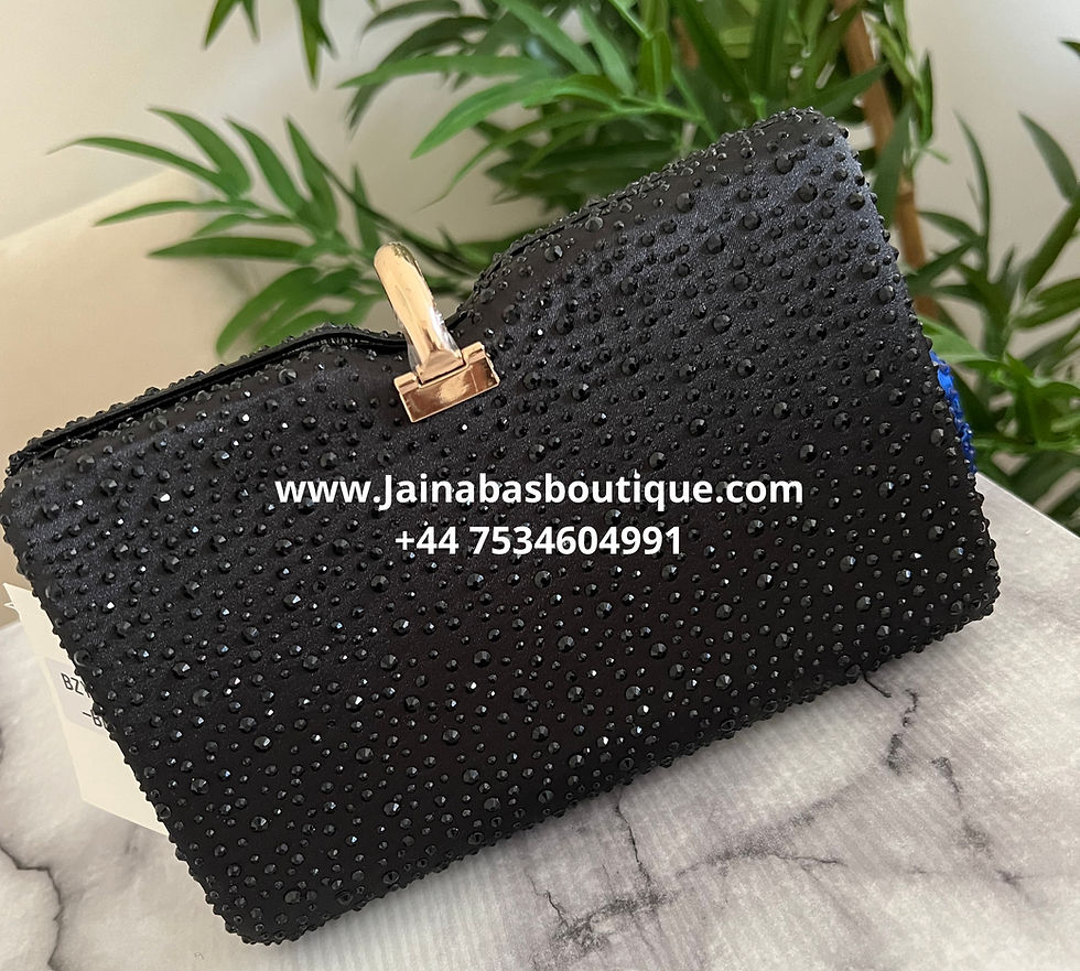 Thumbnail: Yellow Rhinestones Clutch Bag