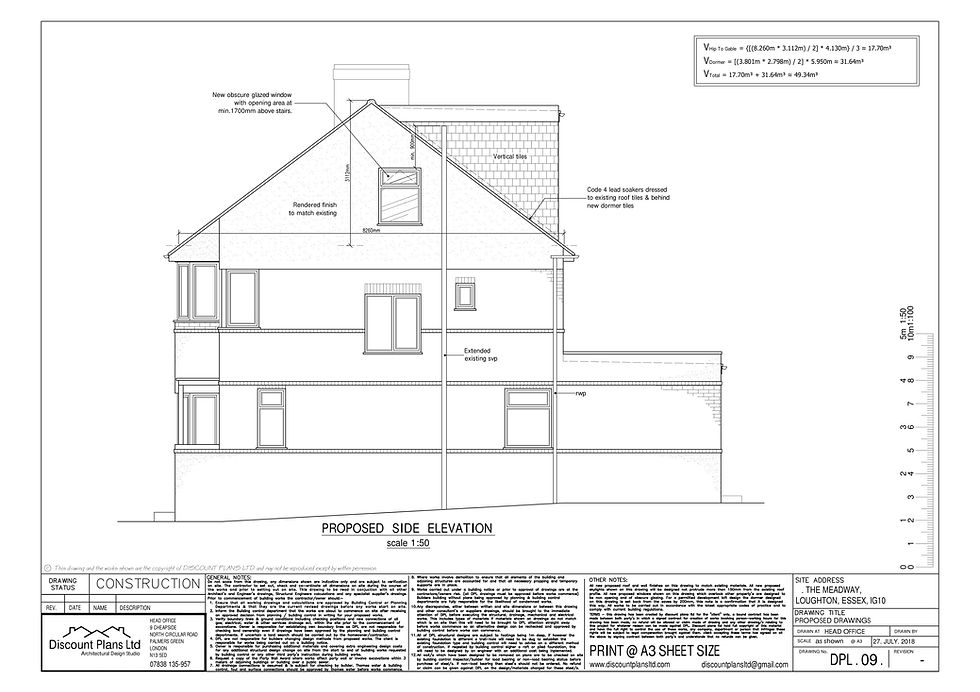 hip to gable side view