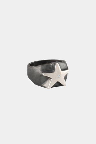 Rock Star Ring (Oxidized Silver) | asiaingallsdesigns