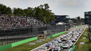 Valentino Rossi at Monza, Round 1 of the GTWCE