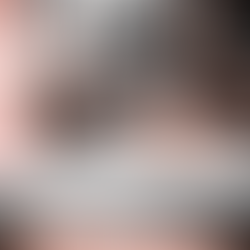 Nuli eats homemade cake at Little Coffee