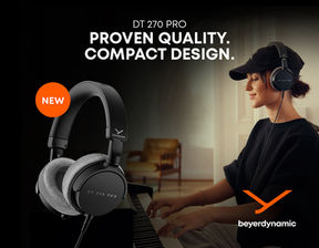 Studio quality for ambitious beginners: beyerdynamic presents the DT 270 PRO