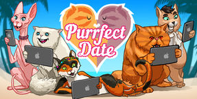 Stay in and play with your pussy(cat) this Valentine’s Day! Thanks to new iOS game, Purrfect Date