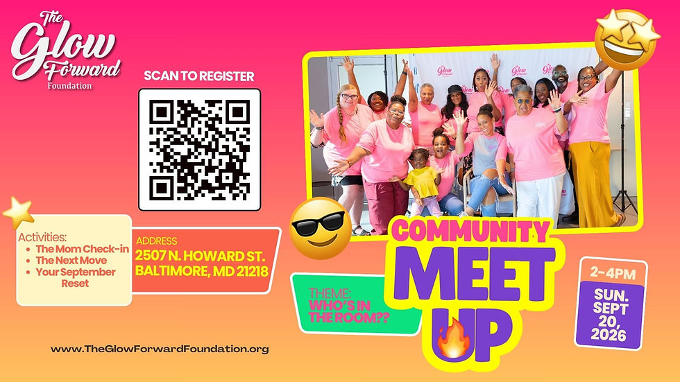 Glow Getters Monthly Moms Meet Up