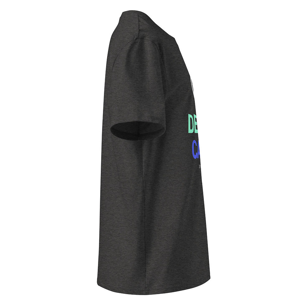 Thumbnail: DEATH CARE SYSTEM by EEARTS Unisex organic ribbed neck t-shirt