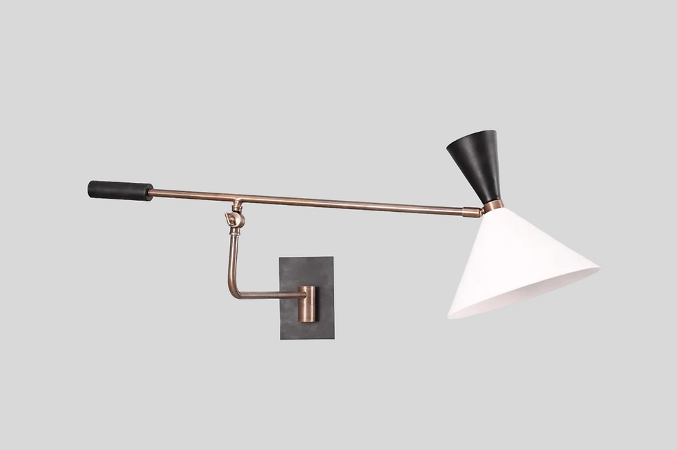 Thumbnail: Brass Adjustable Wall Mid Century Sconce Modern Style Wall Lamps
