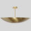 Thumbnail: 6 Light Brass Sputnik Chandelier Handmade Mid Century Ceiling Brass
