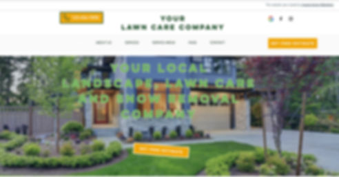 Wix Website Template - Landscape and Lawn Care Company