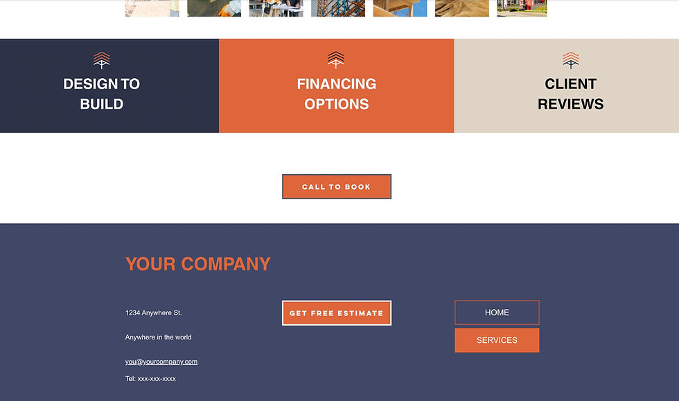 Thumbnail: Website Design for a Commercial or Residential Construction Company