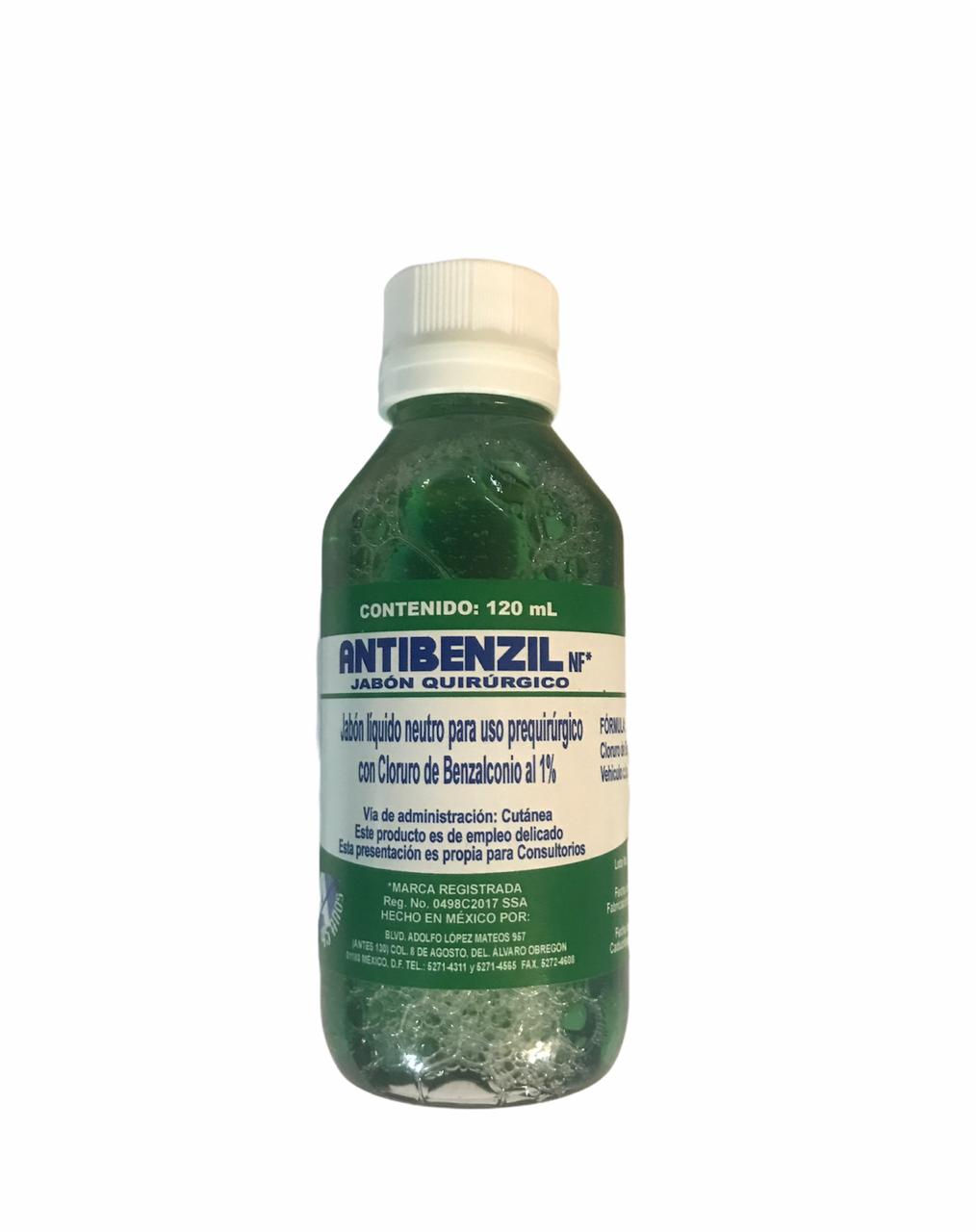 ANTIBENZIL JABON QUIRÚRGICO 1/4