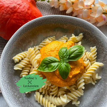 Kürbis Feta Pasta