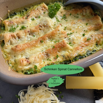 Schinken Spinat Cannelloni