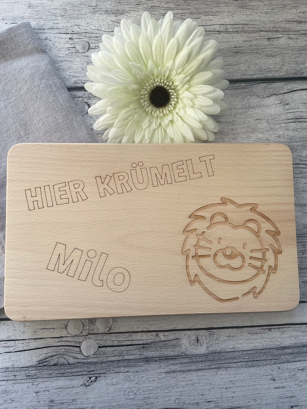 Miniaturbild: Personalisierteres Frühstücksbrettchen