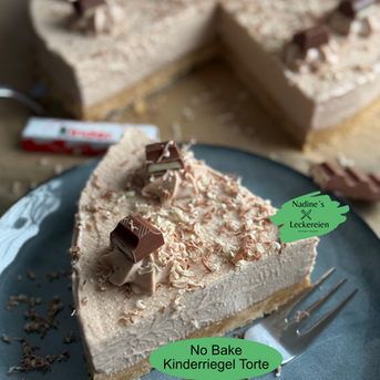 No Bake Kinderriegel Torte