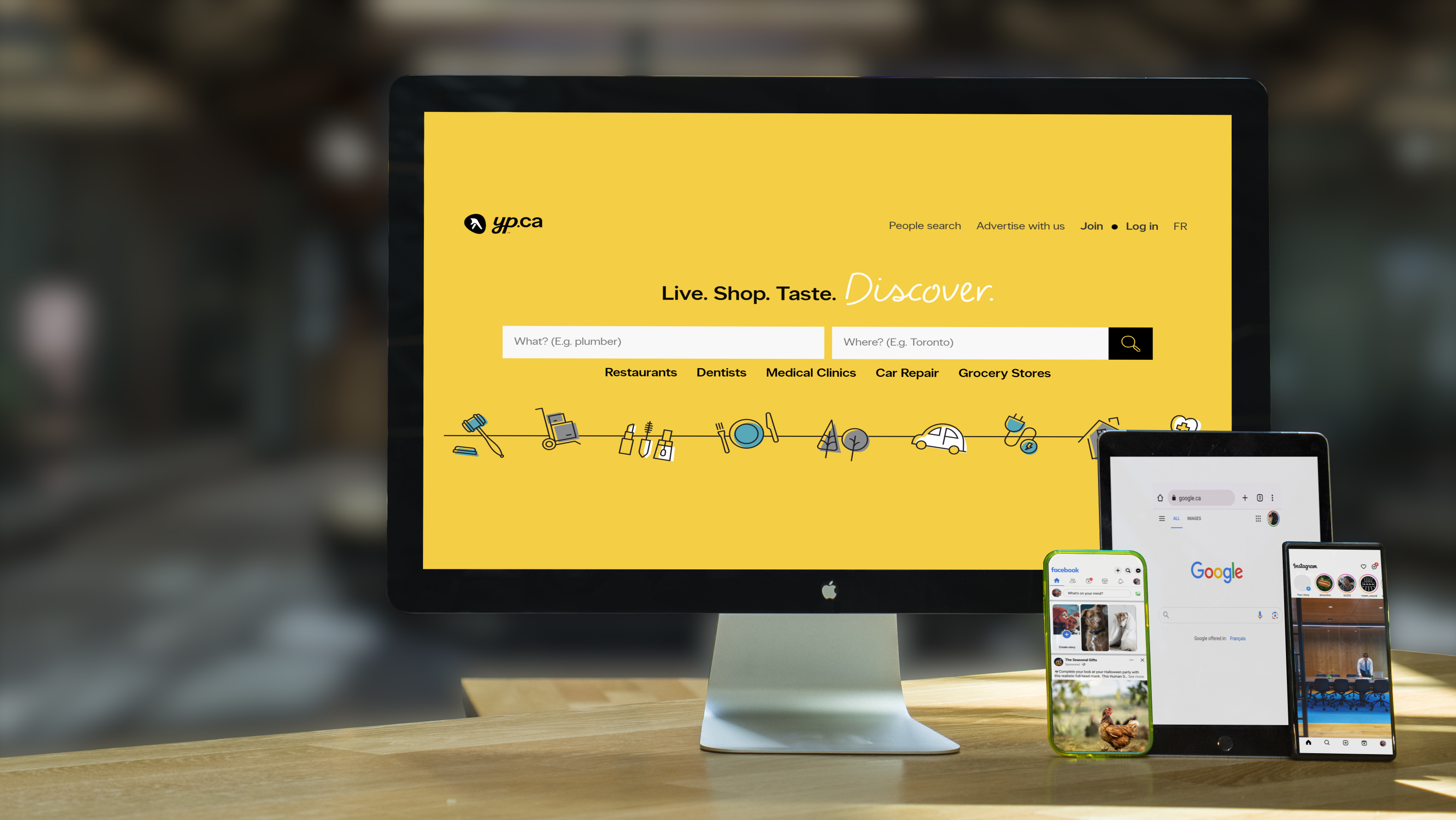 Yellow pages