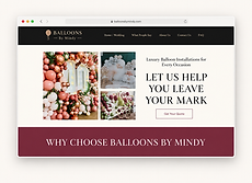 Balloons by Mindy Webpage