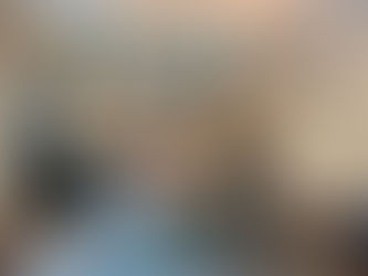 A dining room is set up with first birthday edcor.