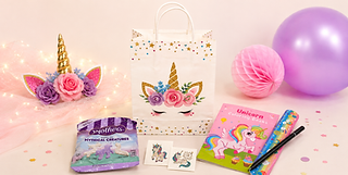 Unicorn party favor kit