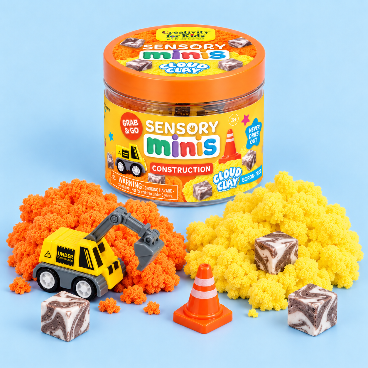 construction mini sensory kit