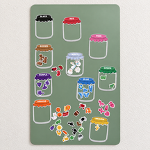 magnetic color sorter