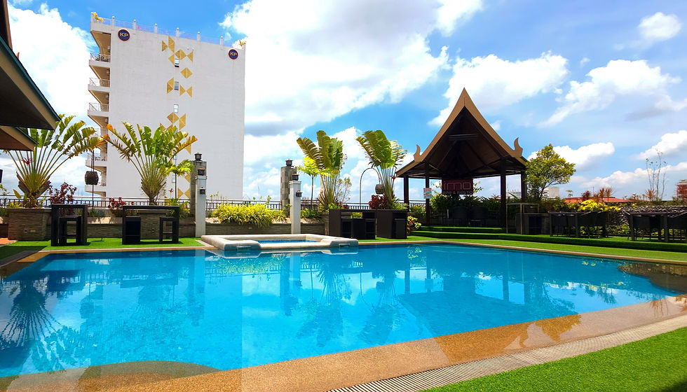 Rooftop Pool Angeles Clark Prime Asia Hotel