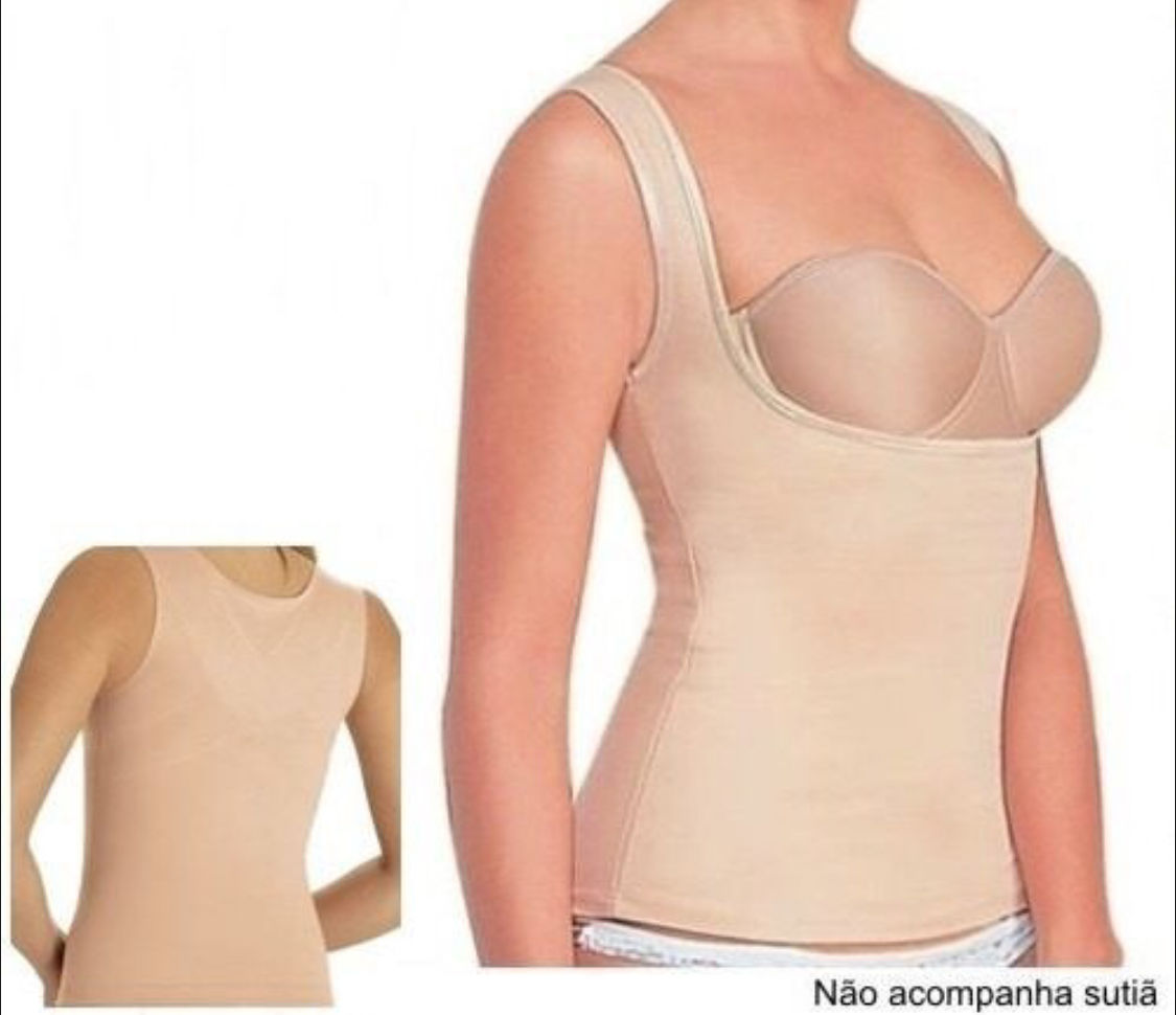 Cinta feminina slim modeladora e corretor de postura. Size G 