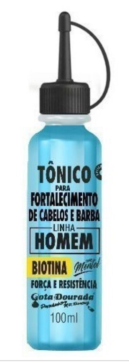 Gota Dourada Tónico De Fortalecimento - Cabelo & Barba