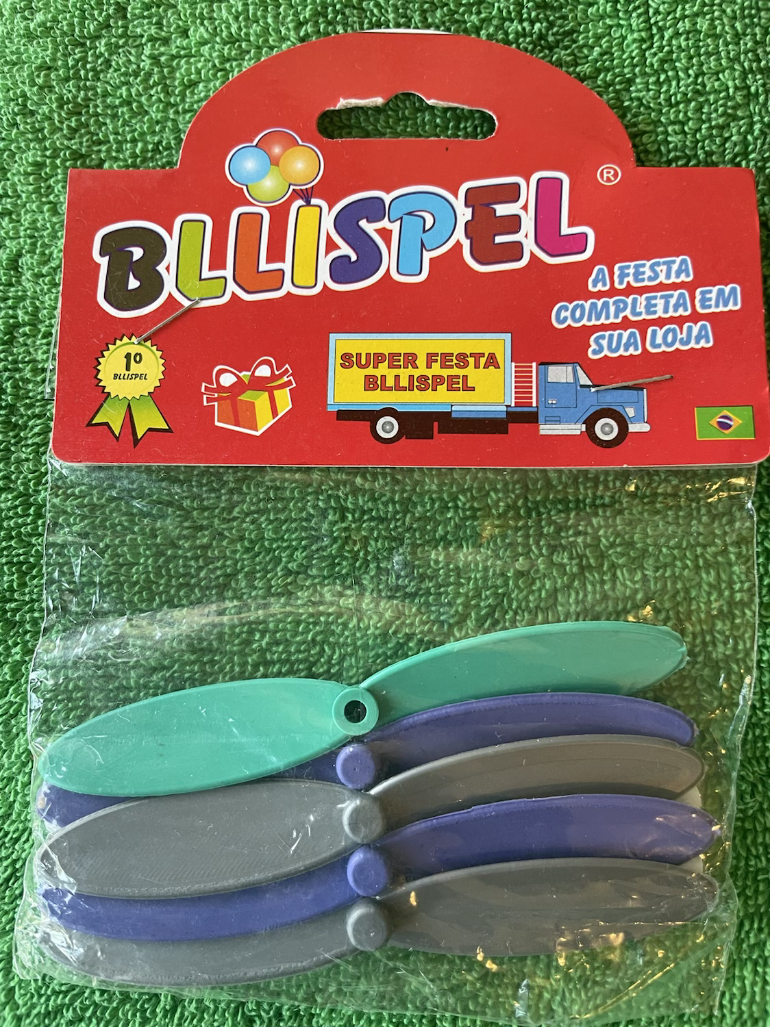 1 Pacotinho Giro Hélice c/5 unidades 