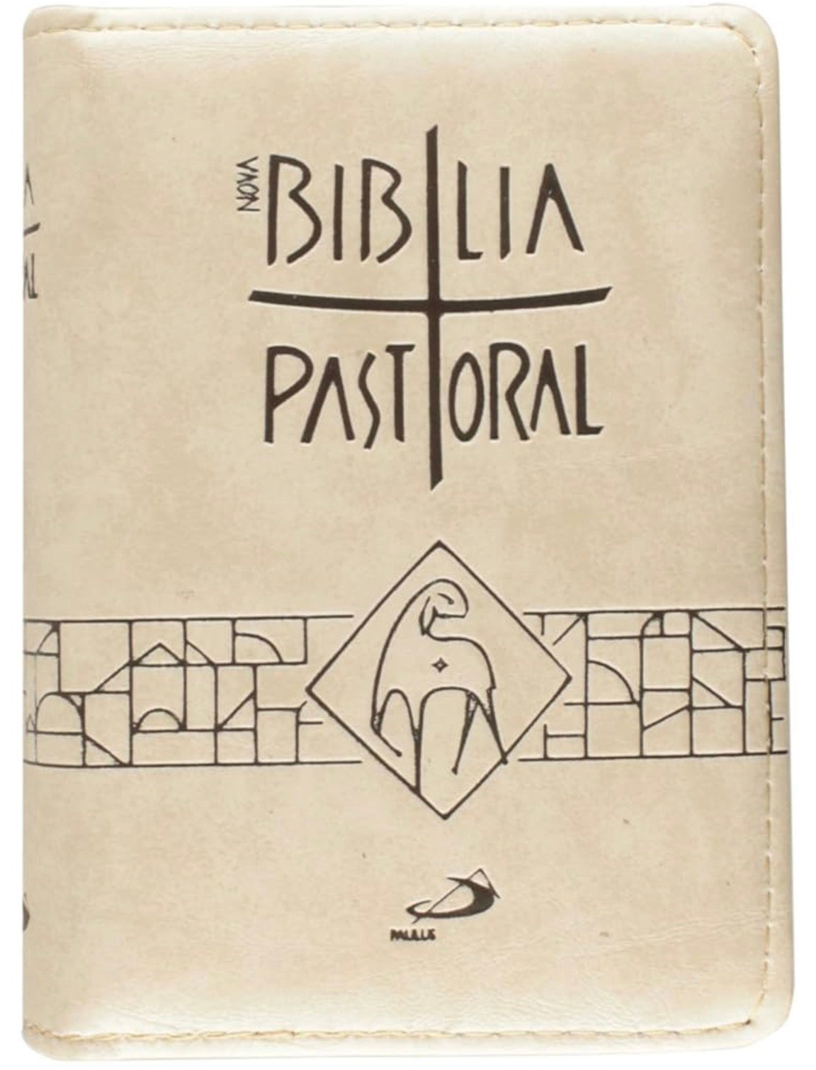 ✔️ Nova Bíblia Pastoral de Bolso. Capa Zíper.