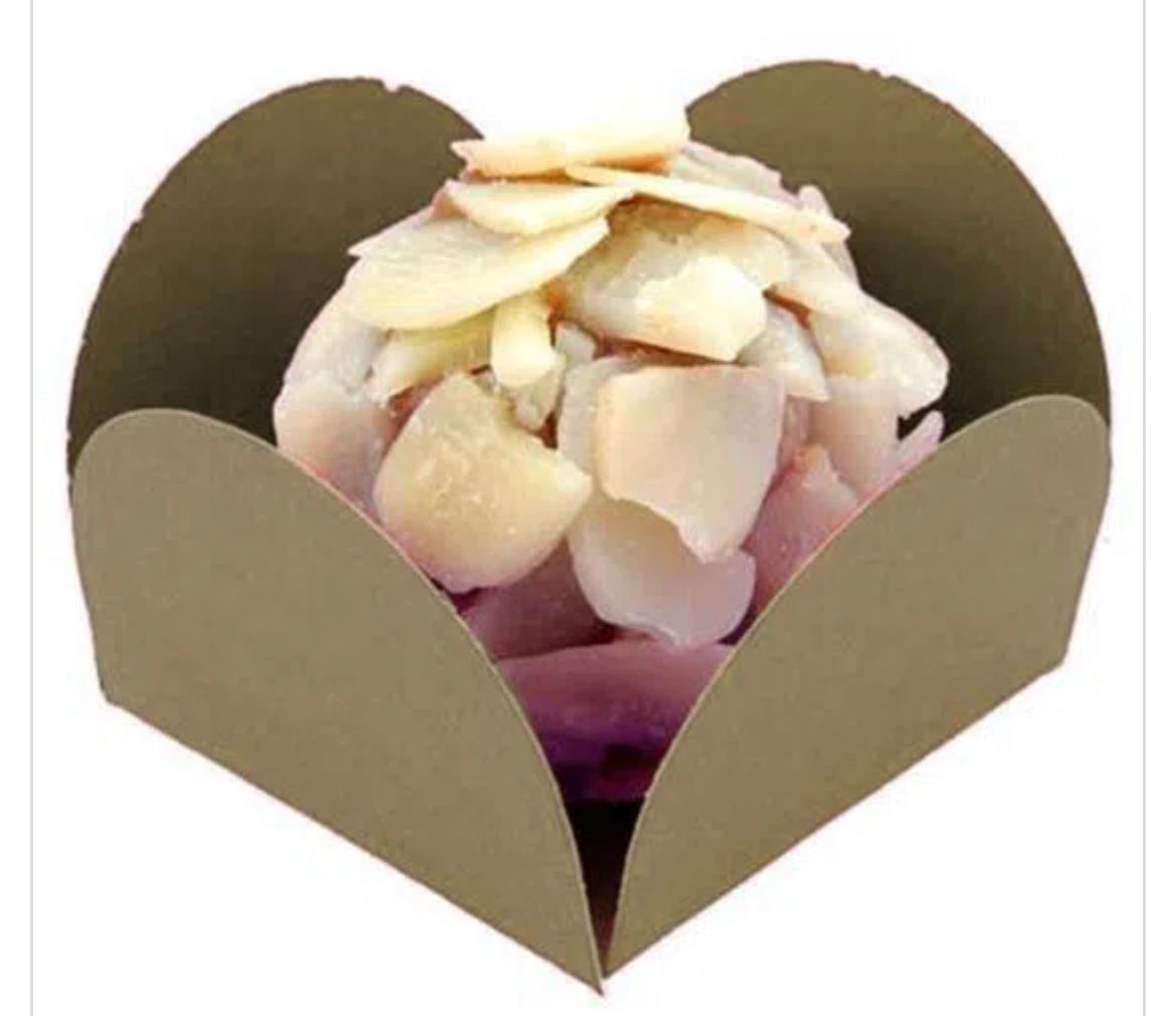 Forminha para Doces Quadrada Liso Dourado - 44 Un