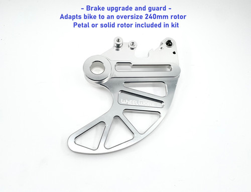 20/25mm KTM / Husqvarna / GasGas Rear Brake Upgrade and Guard