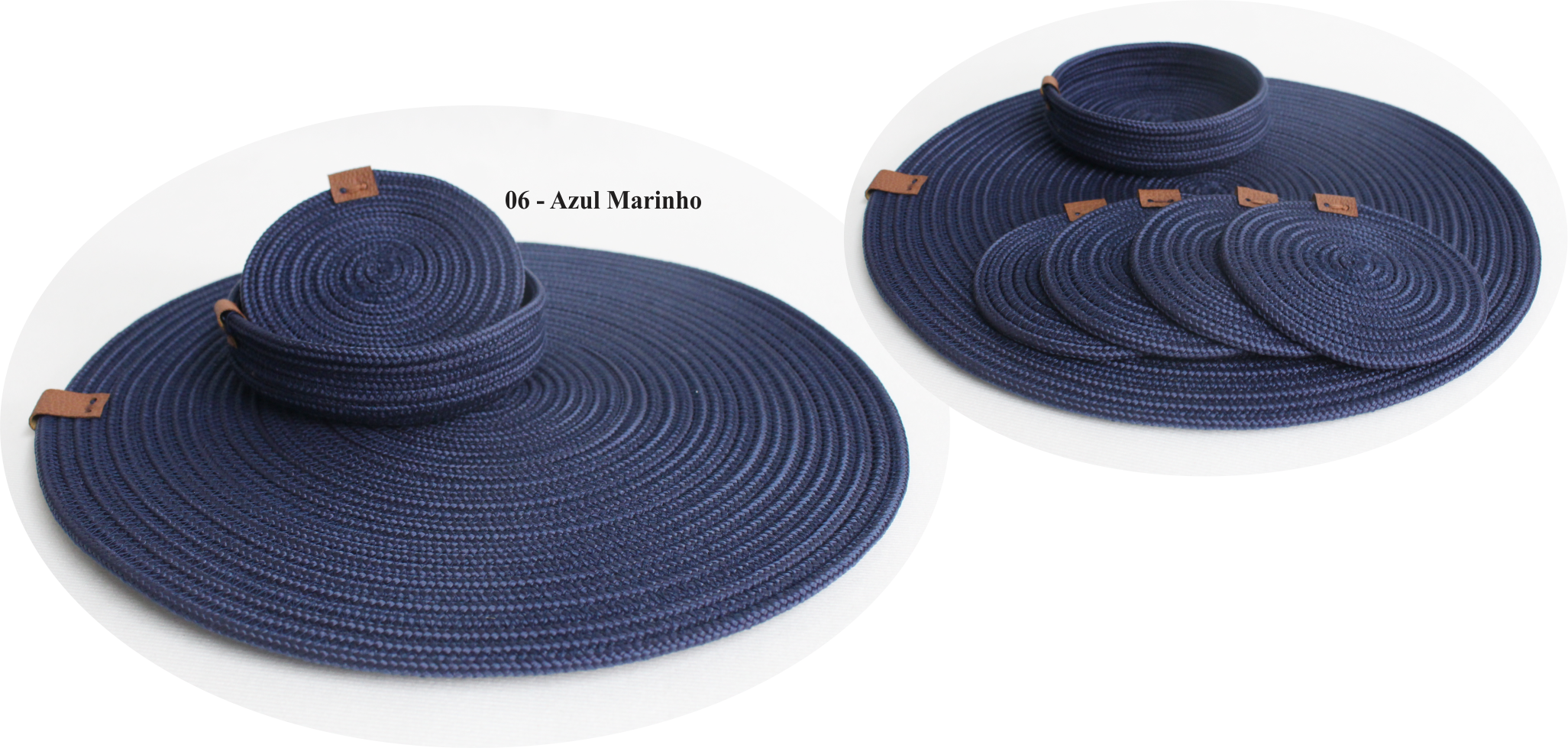 Sousplat 31903 - Azul Marinho