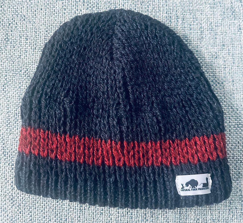 Thumbnail: Fleece Lined Beanie: Yeti or Classic Stripe