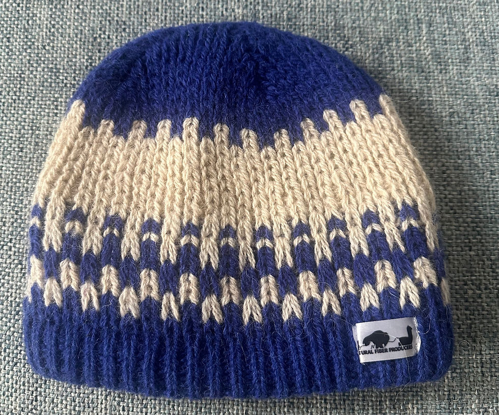 Thumbnail: Fleece Lined Beanie: Yeti or Classic Stripe