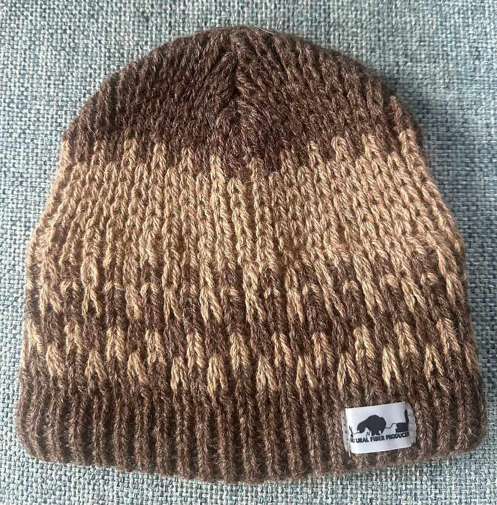 Thumbnail: Fleece Lined Beanie: Yeti or Classic Stripe