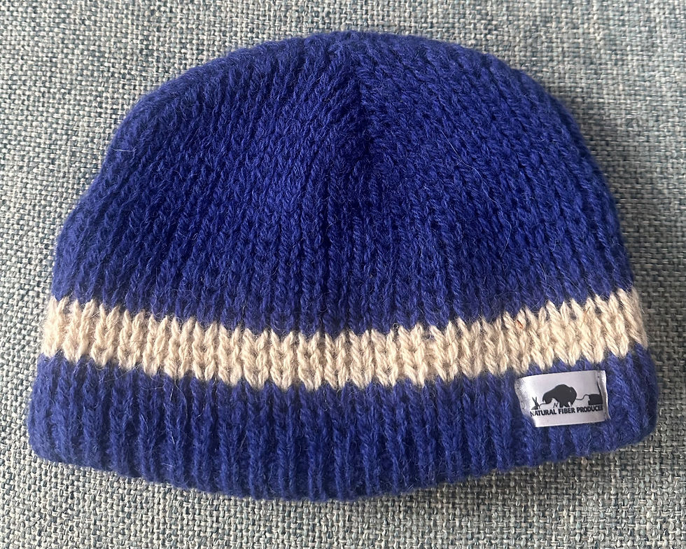 Thumbnail: Fleece Lined Beanie: Yeti or Classic Stripe