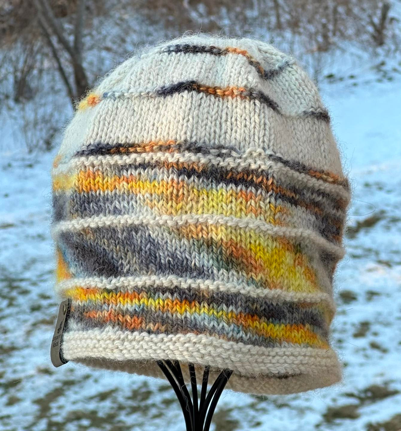 PurlStripe Hat