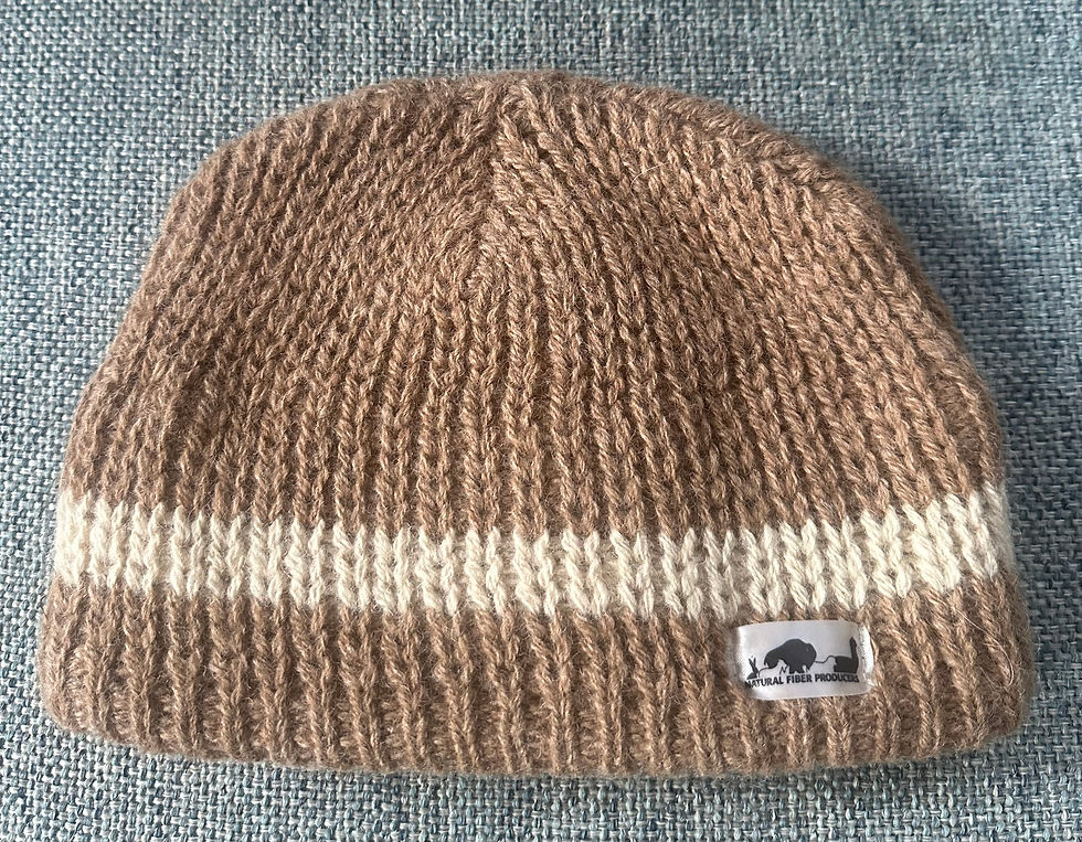 Thumbnail: Fleece Lined Beanie: Yeti or Classic Stripe