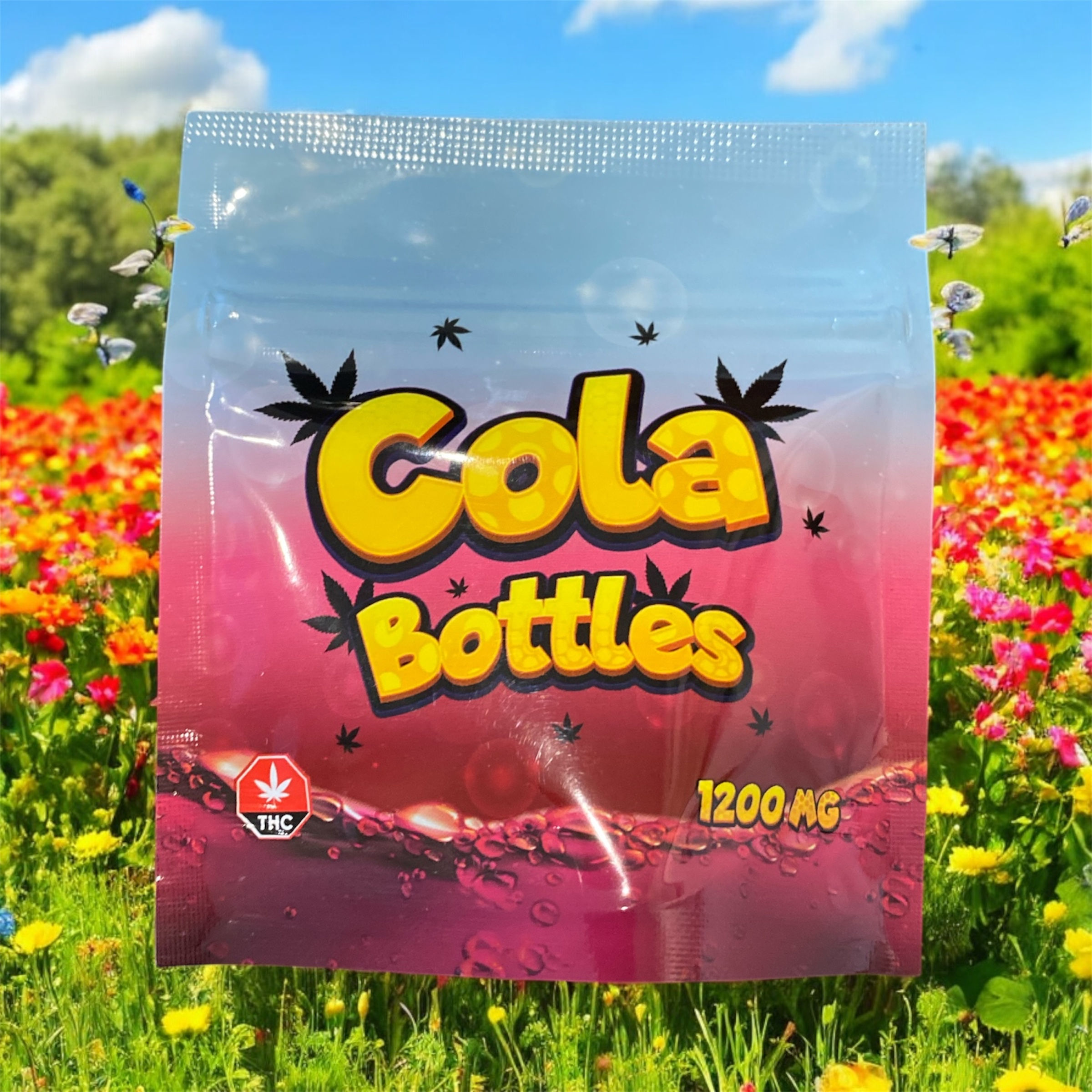 COLA BOTTLES 1200MG GUMMIES EDIBLES