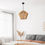 Thumbnail: Pendant Light, Handcrafted Farmhouse Hanging Light Fixture