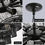 Thumbnail: Rustic 4-Tier Black Hemp Rope Chandelier