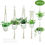 Thumbnail: Macrame Plant Hangers With 5 Hooks Hemp Rope Hanging Planters