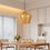 Thumbnail: Pendant Light, Handcrafted Farmhouse Hanging Light Fixture