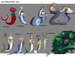 GOH Merfolk Cast
