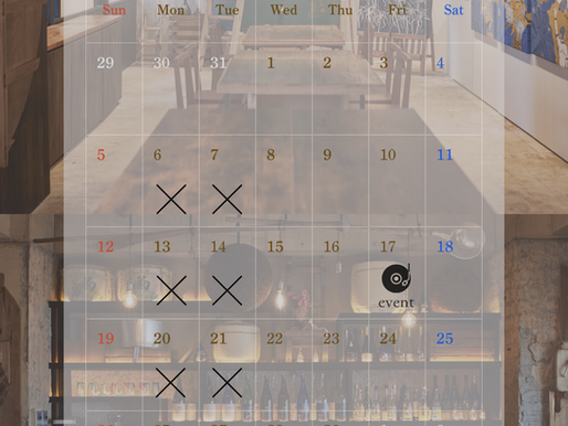 4月の営業日カレンダー