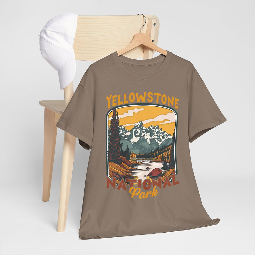 Thumbnail: Yellowstone National Park T-Shirt | Nature-Inspired Apparel for Adventurers