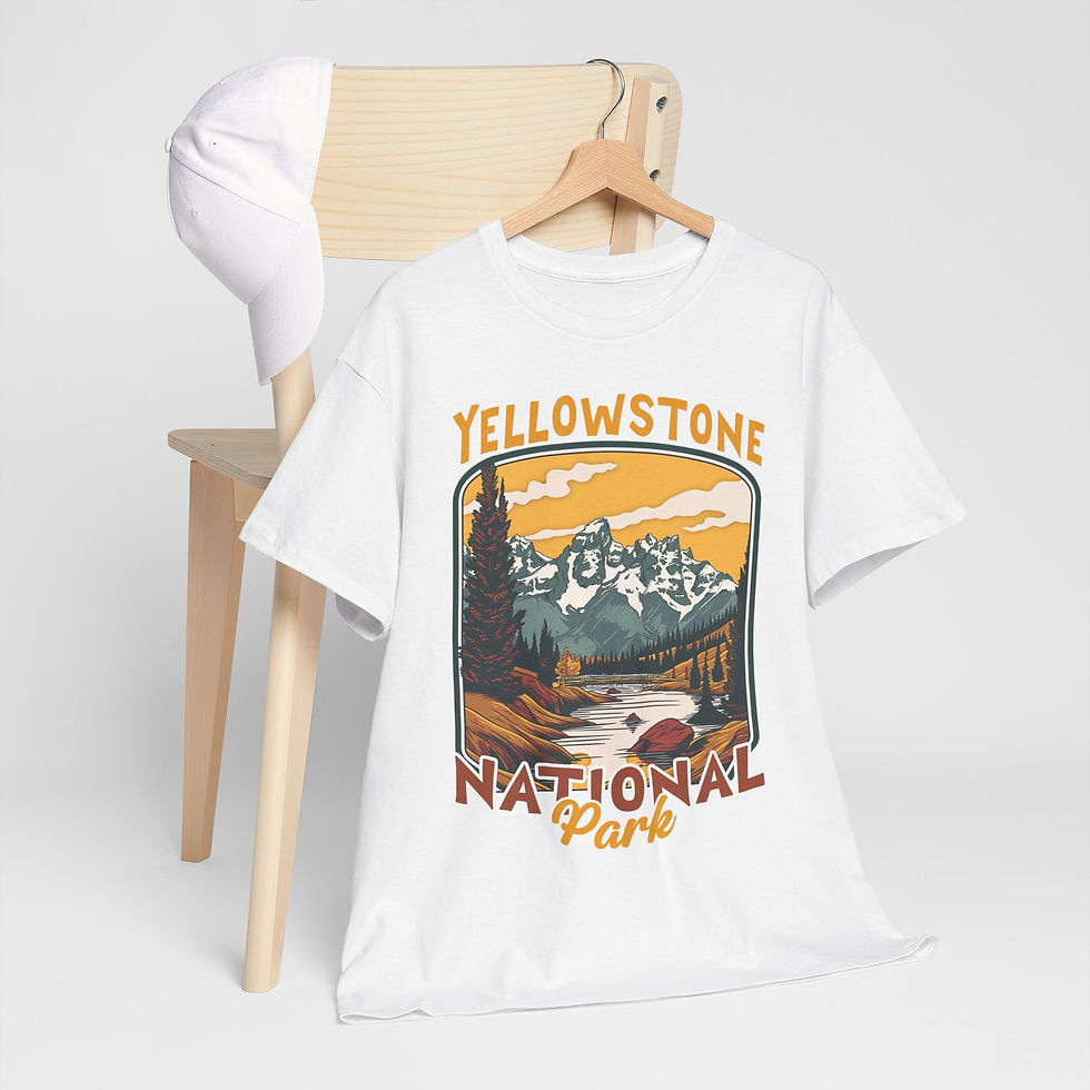 Thumbnail: Yellowstone National Park T-Shirt | Nature-Inspired Apparel for Adventurers
